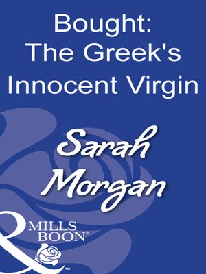 cover image of Bought: The Greek's Innocent Virgin